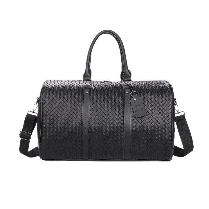 Stylish and Spacious Travel Bag in Elegant Woven Design Bowlift