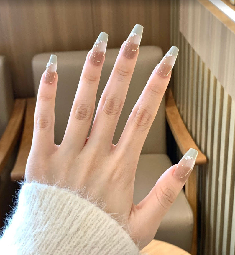 Stylish Bow-Embellished Press-On Nails Bowlift