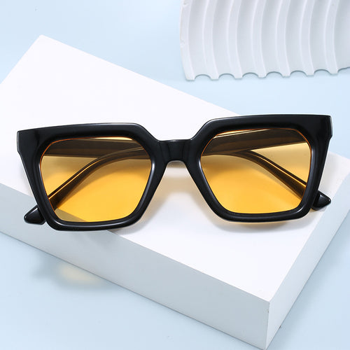 Women's modern designer sunglasses with transparent frame Bowlift