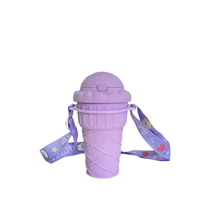Women's Creative Ice Cream Cup Drinking Bottle Bowlift