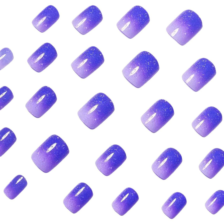 Artificial nails with glamorous ombré effect Bowlift