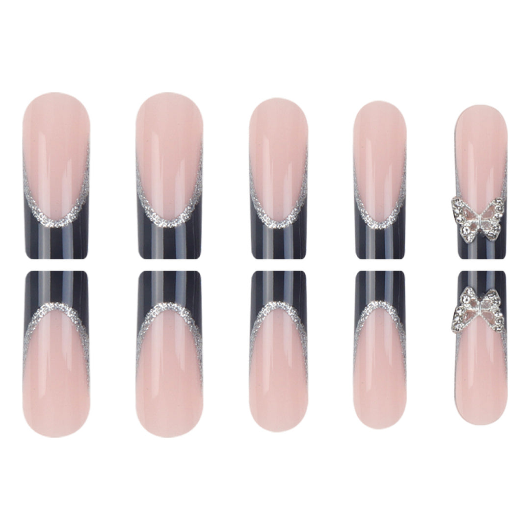 Elegantly Designed Stiletto Press-On Nails Bowlift