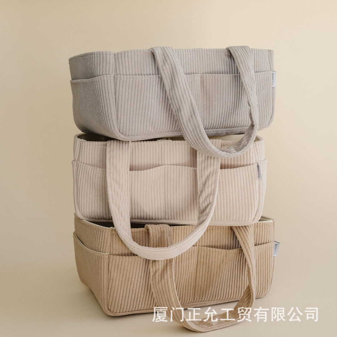 Women's multifunctional diaper bag with multiple compartments Bowlift