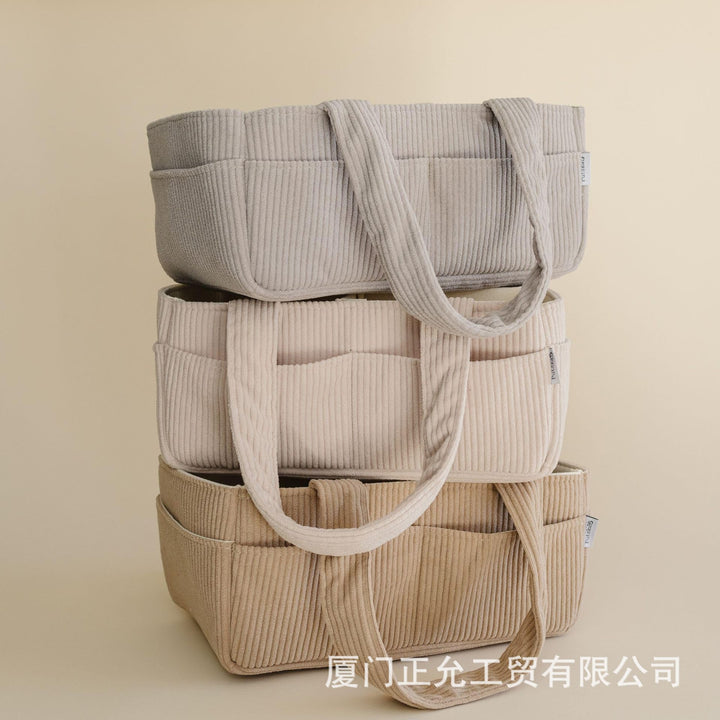 Women's multifunctional diaper bag with multiple compartments Bowlift