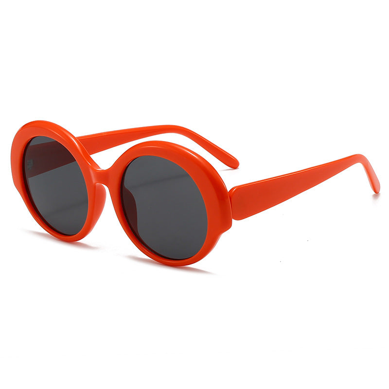 Women's fashionable round designer sunglasses Bowlift