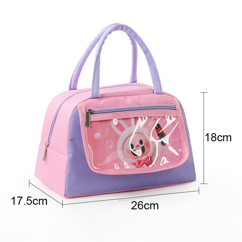 Multifunctional Cooler Bag with Transparent Viewing Window Bowlift