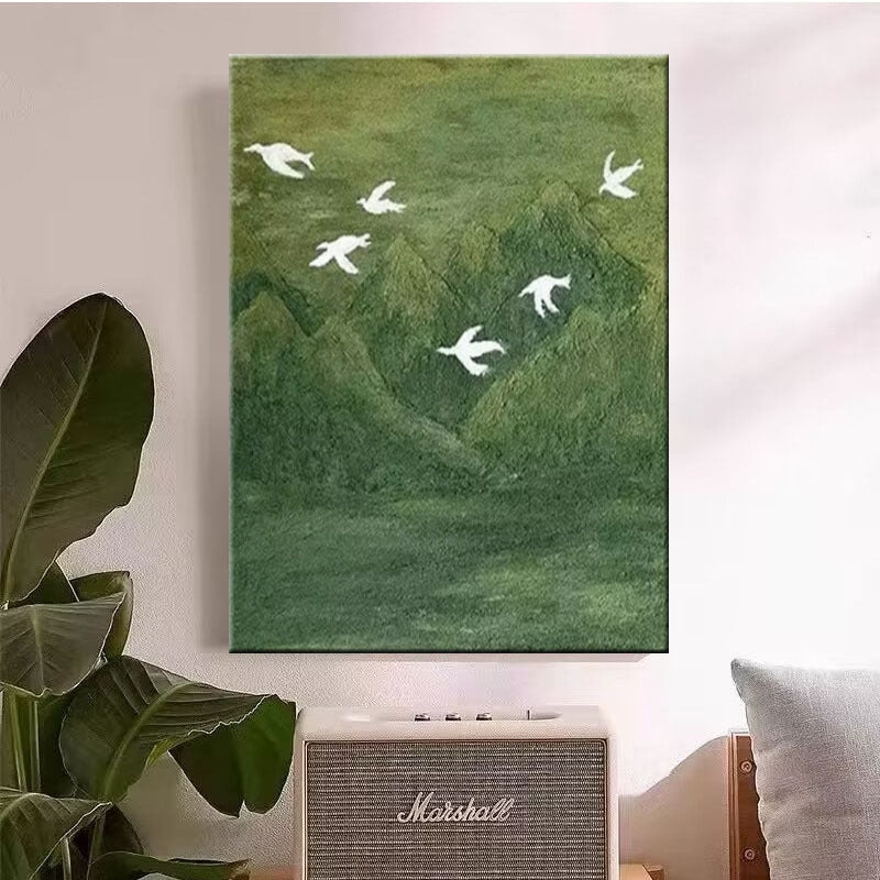 Nature-Inspired Canvas Artwork