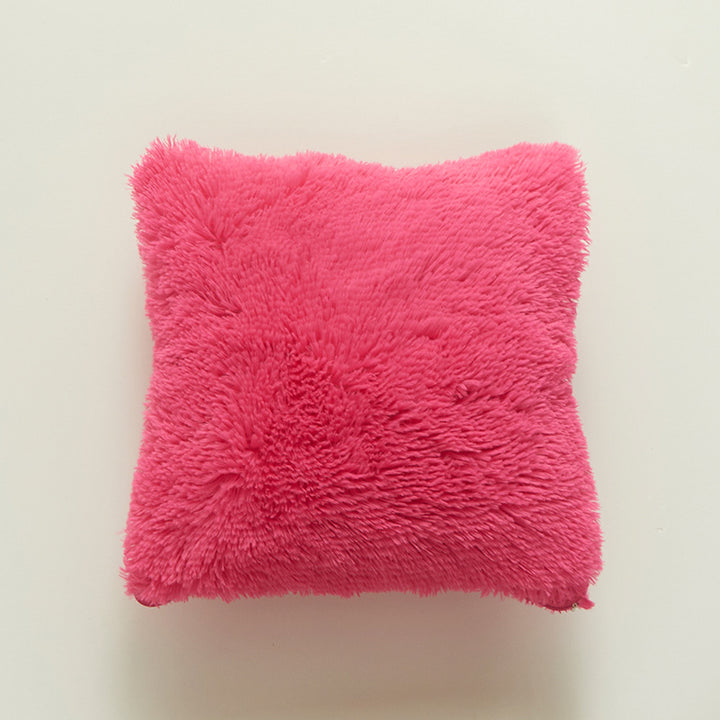Plush Soft Texture Decorative Cushion