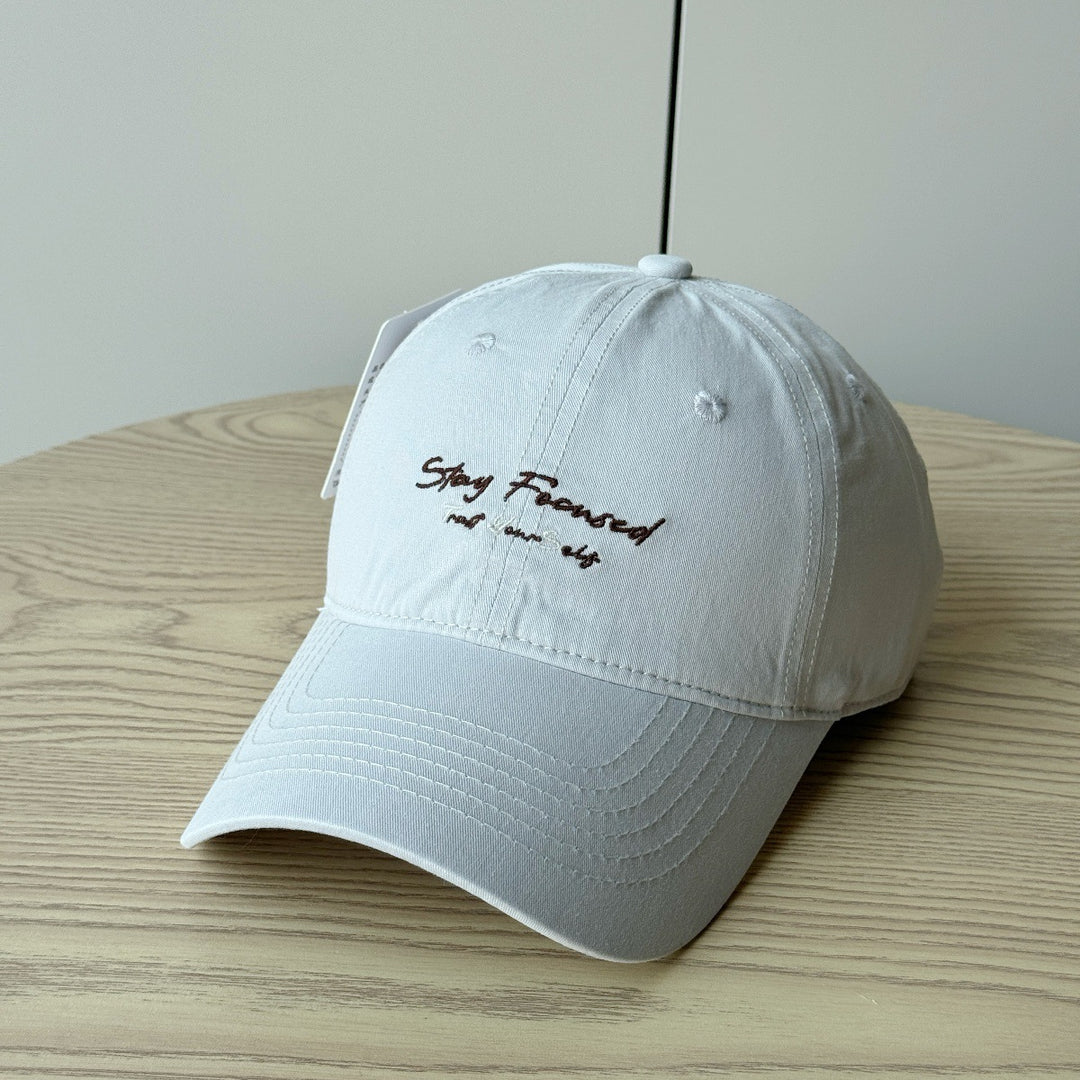 Men's Casual Cotton Embroidered Cap Bowlift