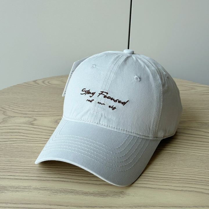 Men's Casual Cotton Embroidered Cap Bowlift