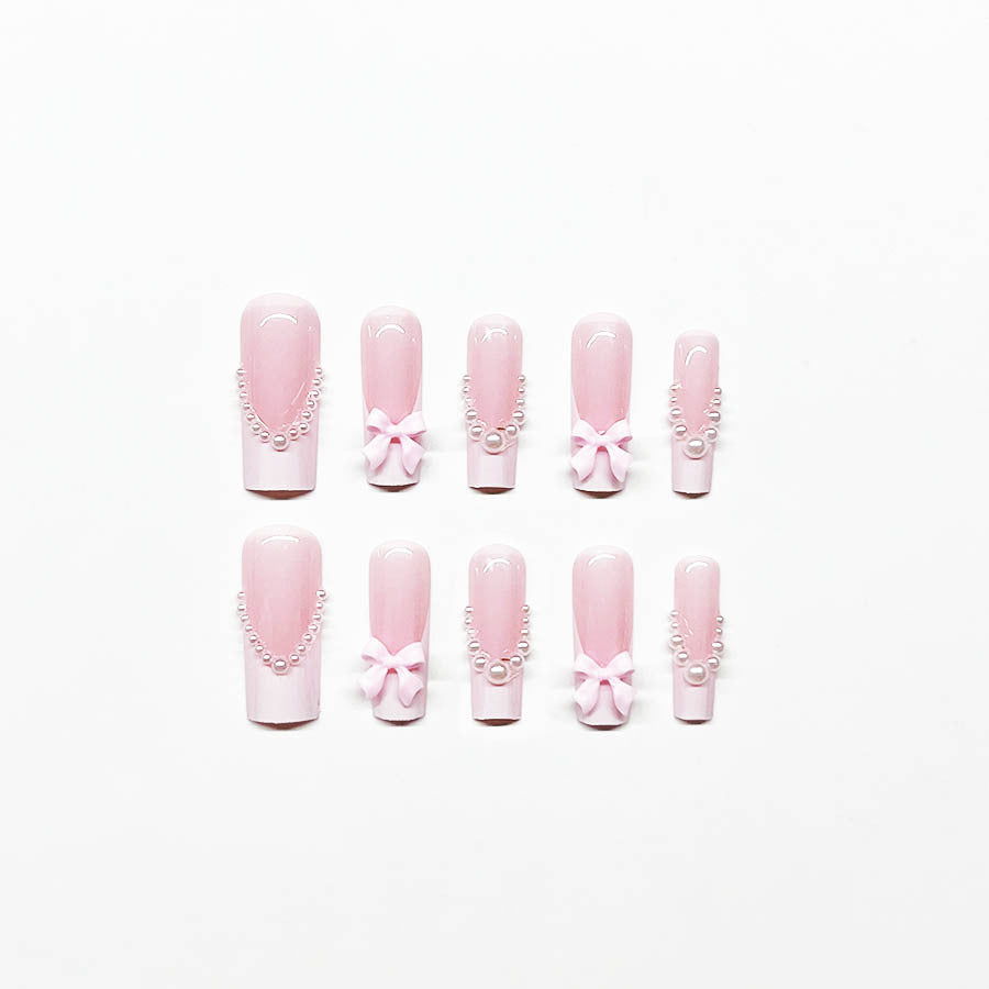 Luxury 3D Floral Nail Art Extensions Bowlift