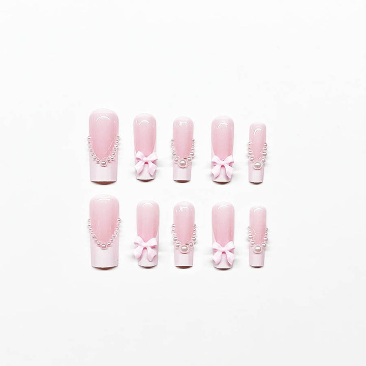 Luxury 3D Floral Nail Art Extensions Bowlift