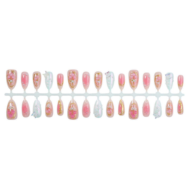 Creative Press-On Nail Art Set Bowlift 1788495618