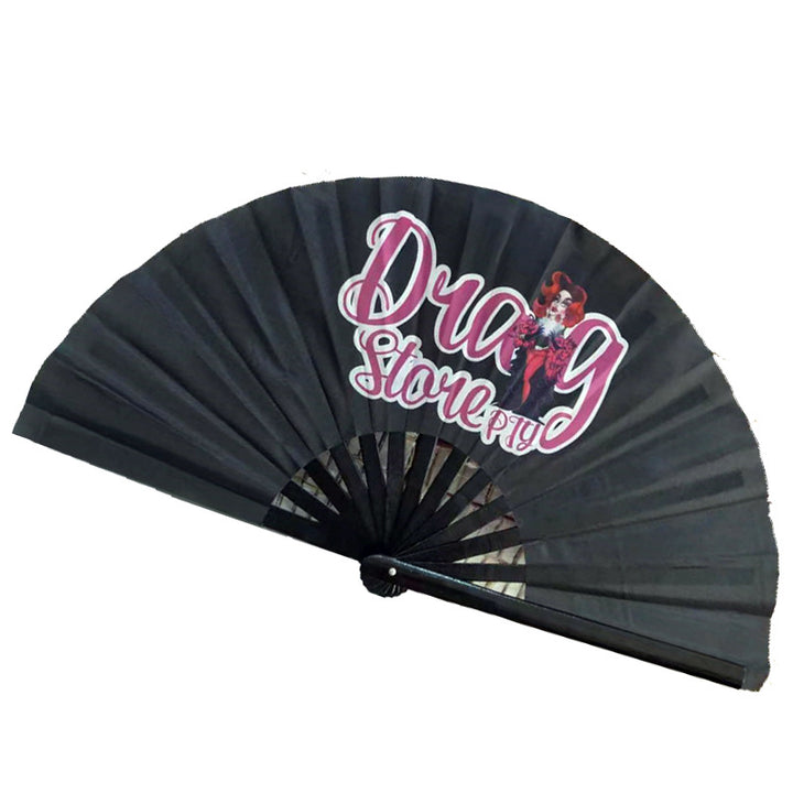 Women's fan with creative drag motif Bowlift