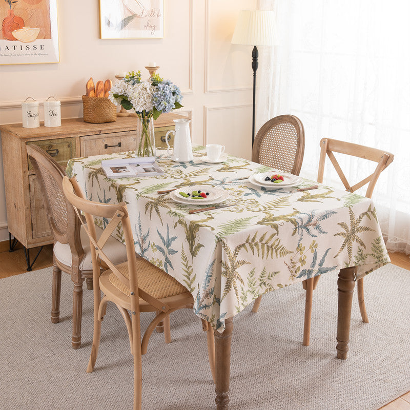 Vintage Floral Design Tablecloth