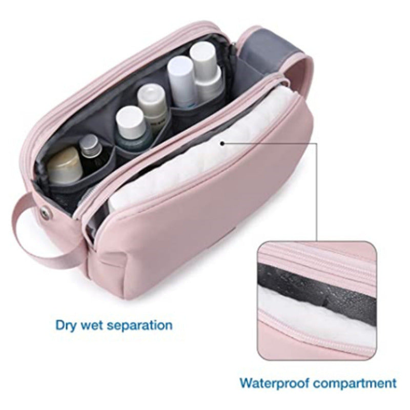 Travel Cosmetic Bag with Practical Organizer System Bowlift