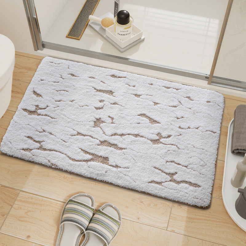 Unisex Plush Bath Mat Bowlift