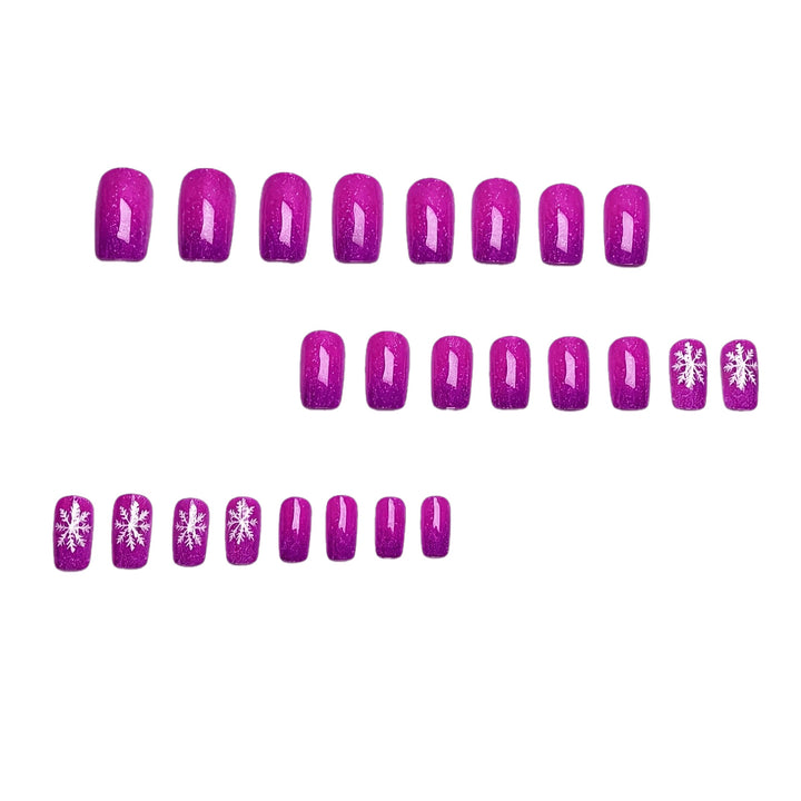 Glittery Frosted Nail Art Bowlift