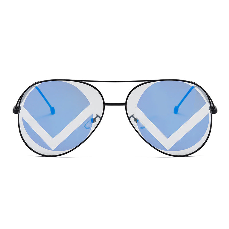 Ladies fashionable geometric sunglasses Bowlift