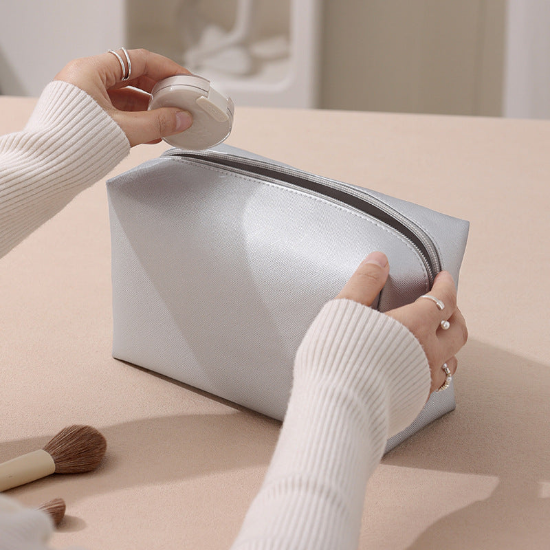 Premium Zippered Makeup Pouch Bowlift