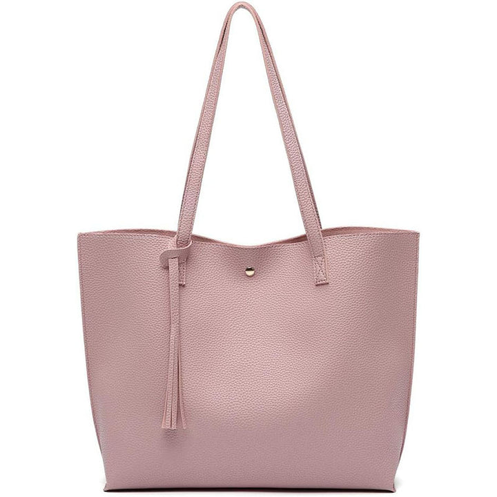 Elegant Handbag In Modern Crocodile Leather Look Bowlift