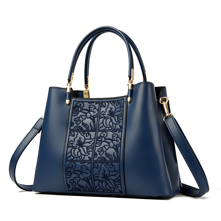 Elegant Embroidered Handbag Bowlift