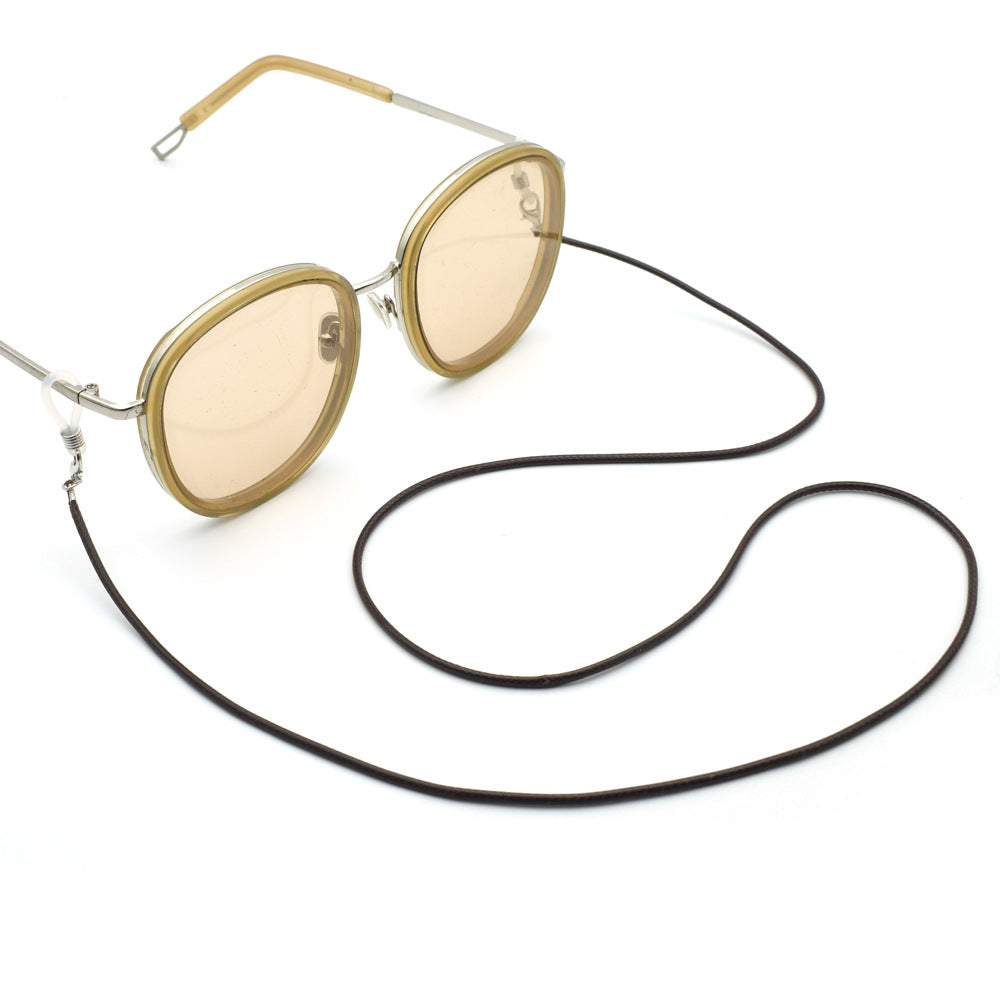 Braided Leather Eyewear Holder Bowlift