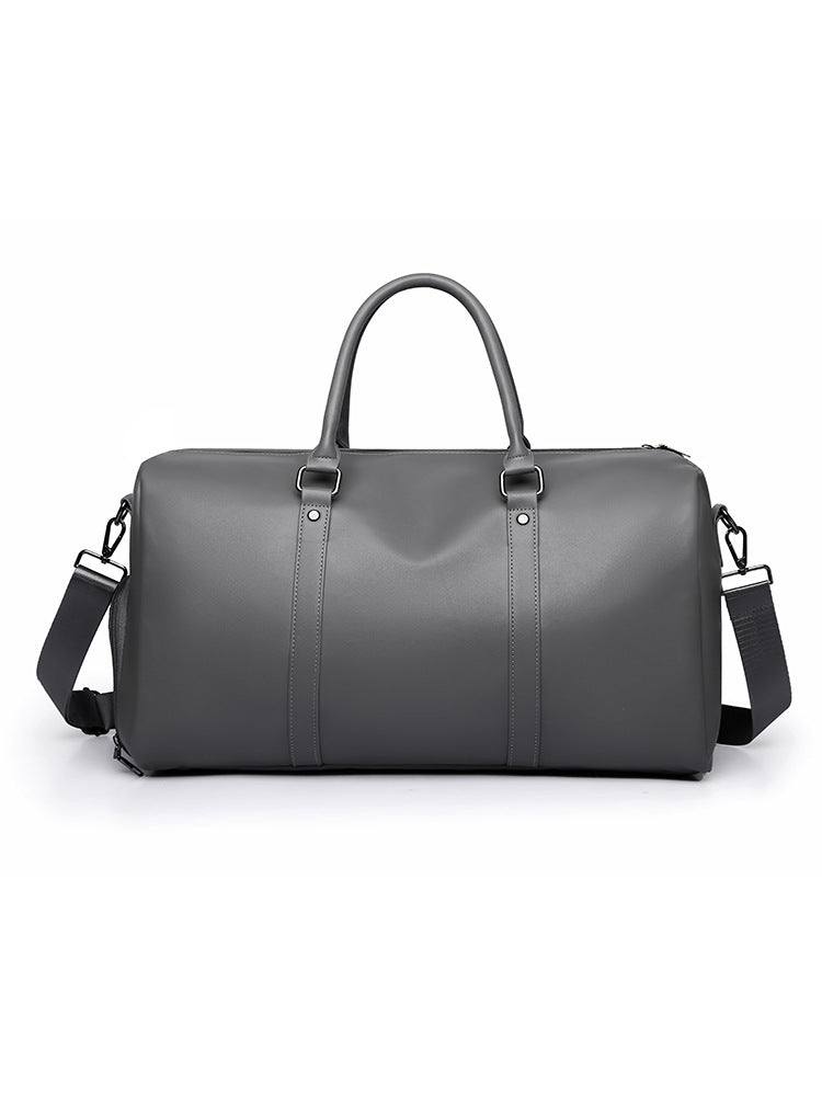 Premium Leather Travel Duffel Bag Bowlift