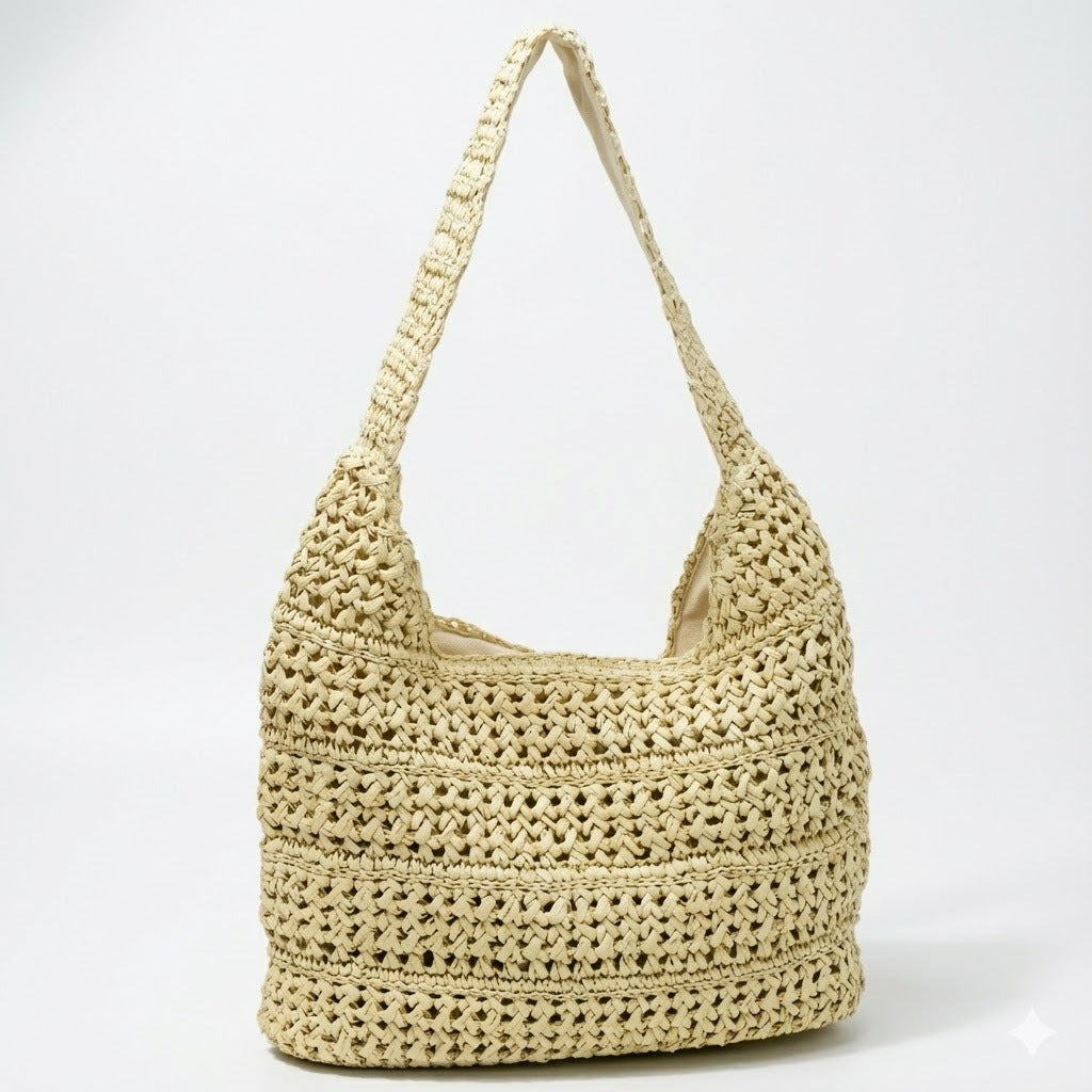 Handmade Macrame Hobo Bag Bowlift