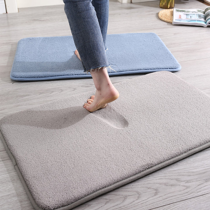 Ultra-Plush Bathroom Comfort Rug Bowlift