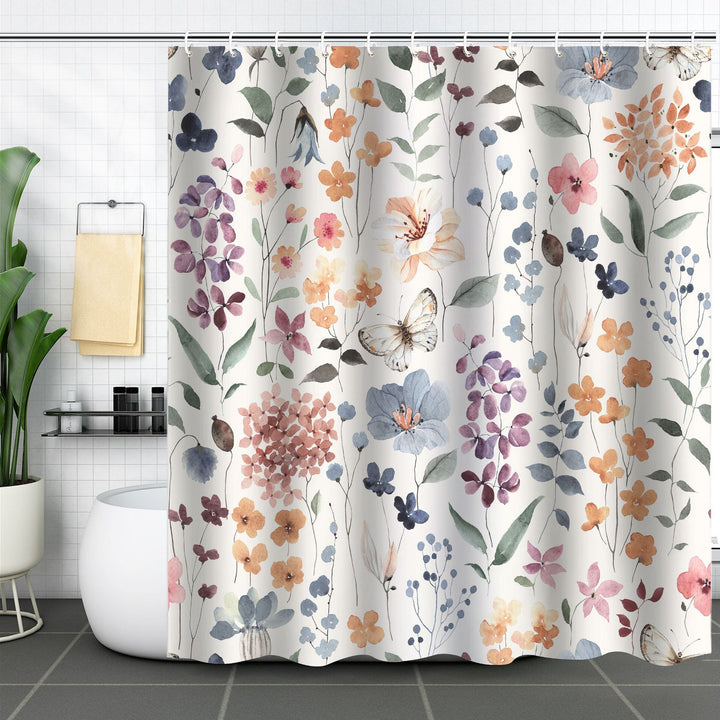 Botanical Garden Shower Curtain Bowlift