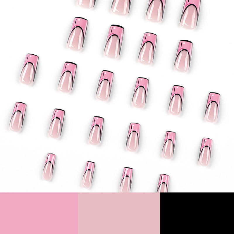 Artful Nail Extensions with Creative Design Bowlift