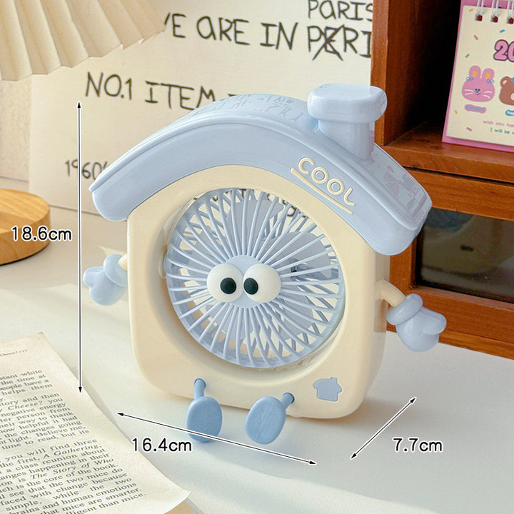 Ladies creatively designed table fan Bowlift