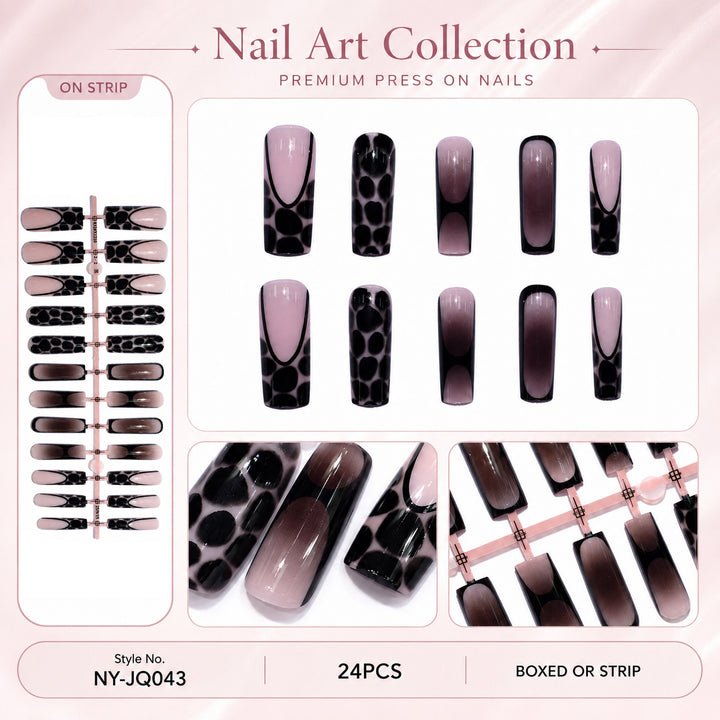 Premium Artificial Nails with Modern Design Bowlift