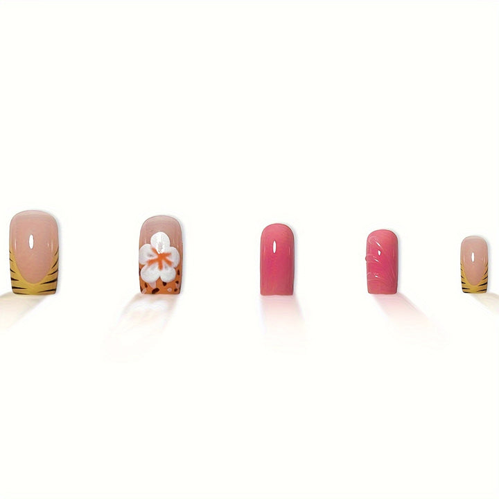 Artistic Acrylic Nail Art Design Bowlift