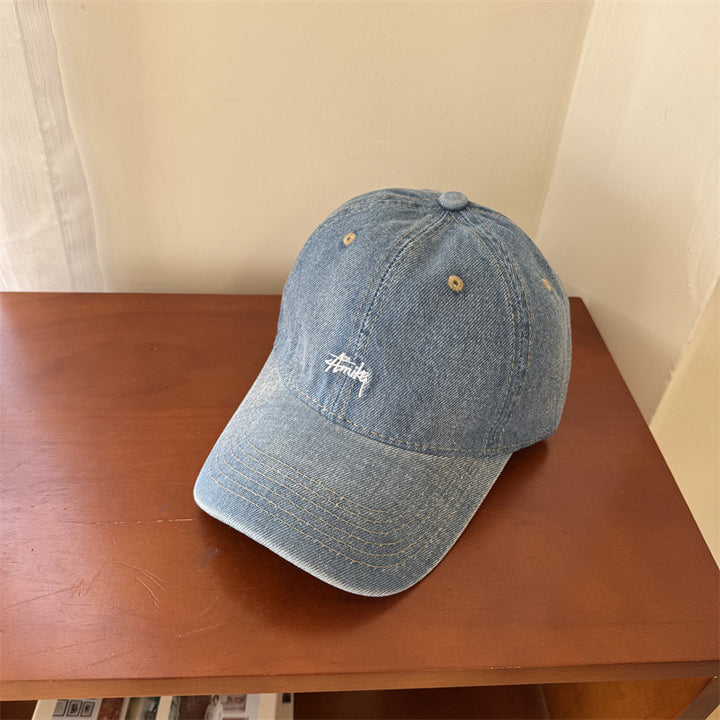 Men's Stylish Denim Baseball Cap Bowlift