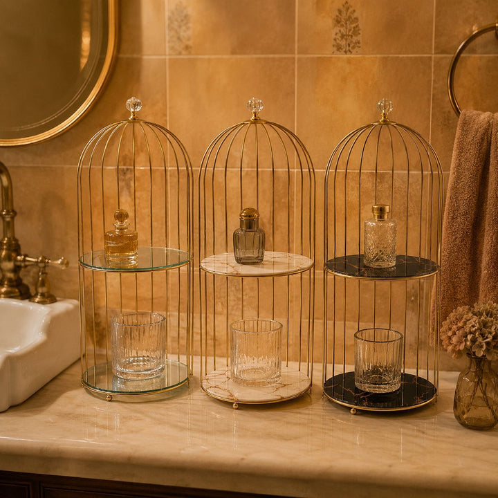 Decorative Birdcage Shelf