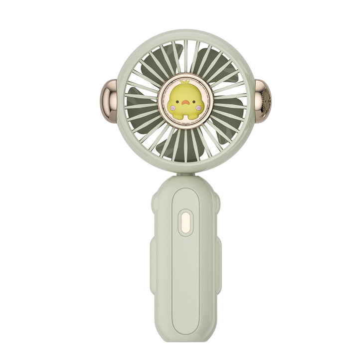 Women's Portable Handheld Fan with Creative Animal Design Bowlift