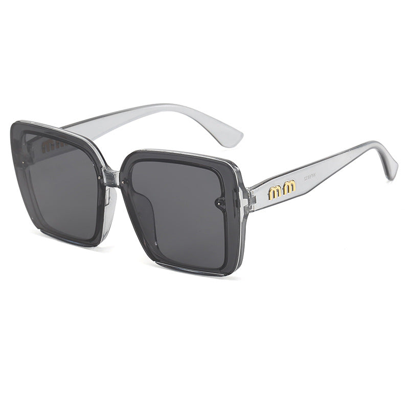Women's fashionable square sunglasses with gradient lenses Bowlift