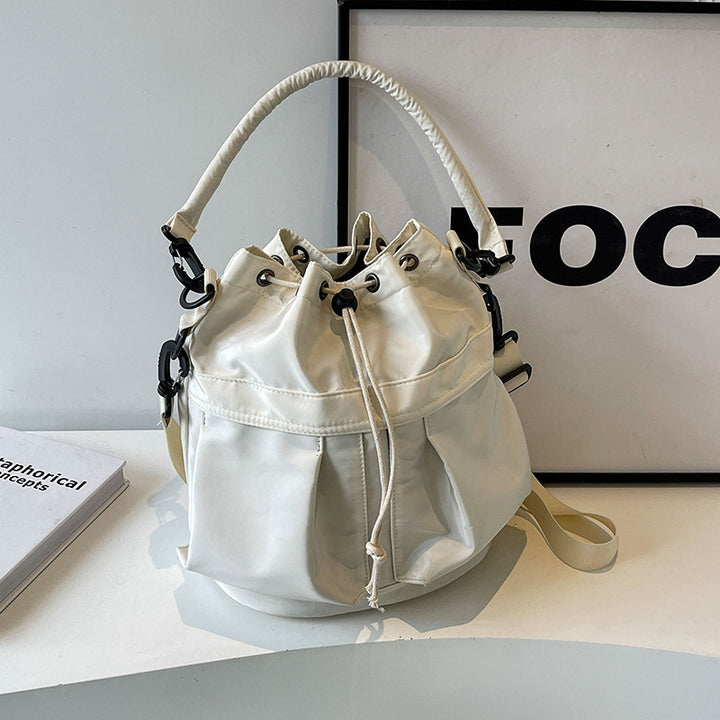 Casual Drawstring Bucket Bag Bowlift