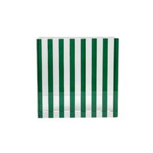 Elegant Striped Decorative Storage Box