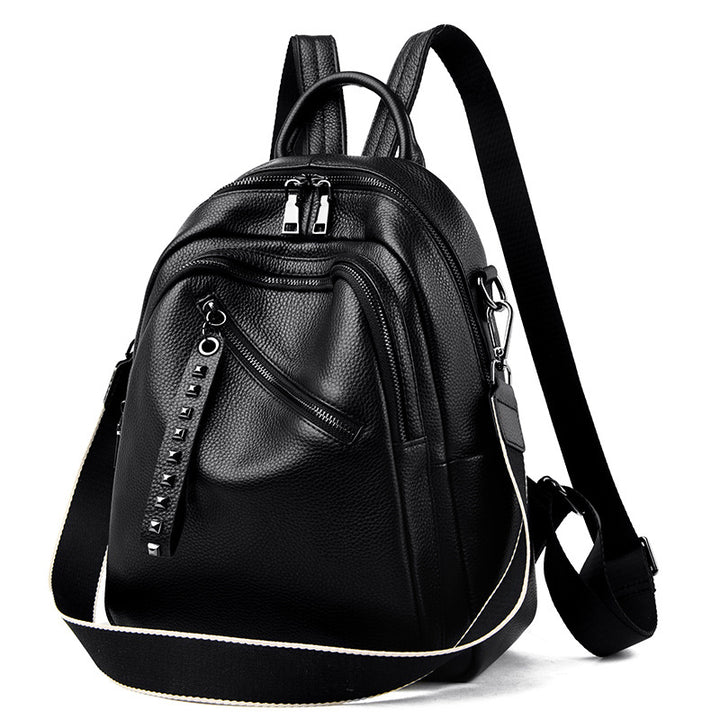 Stylish and Versatile Leather Backpack Bowlift