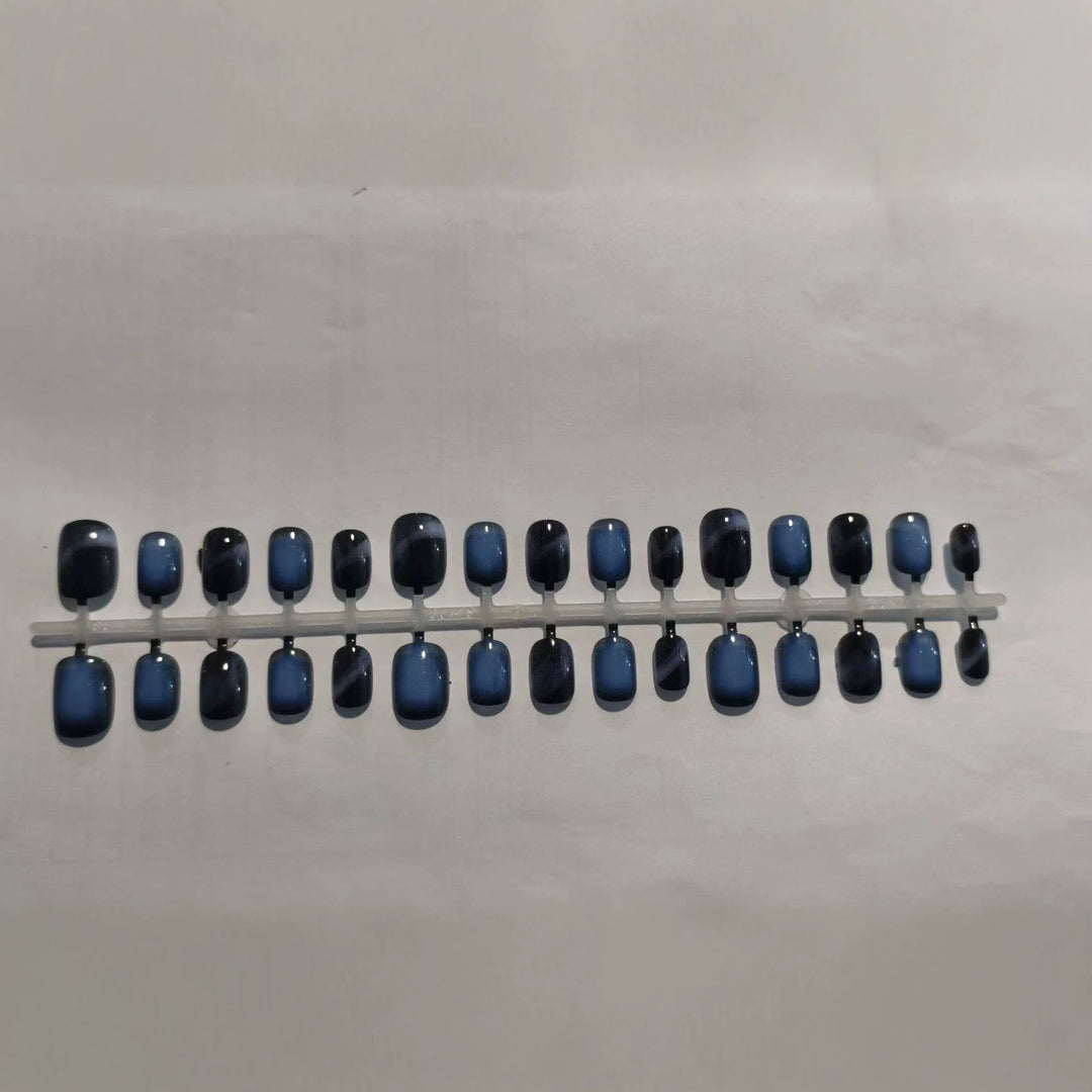 Galaxy-inspired Press-On Nail Set Bowlift