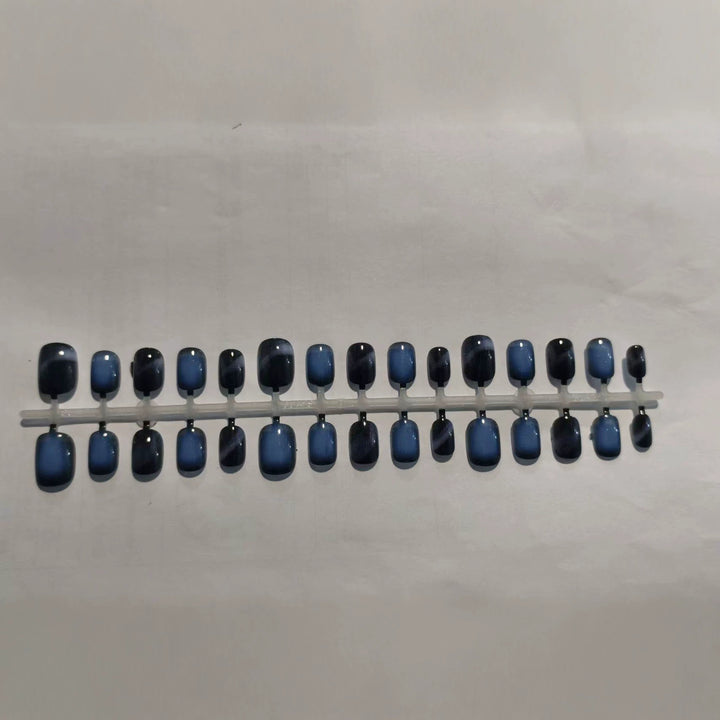 Galaxy-inspired Press-On Nail Set Bowlift