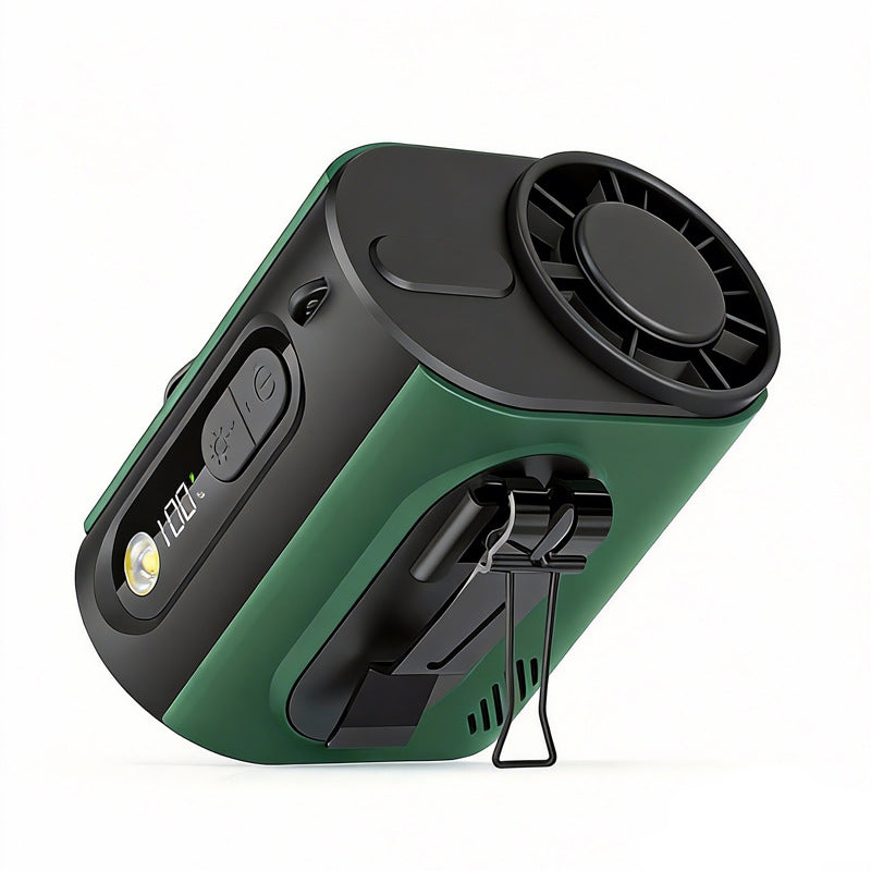 Ladies portable mini fan with LED lamp Bowlift