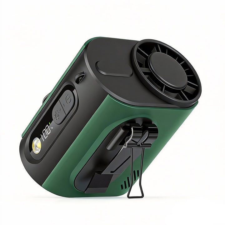 Ladies portable mini fan with LED lamp Bowlift