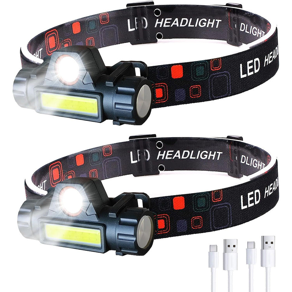 Dual-Function LED Headlamp Set Bowlift