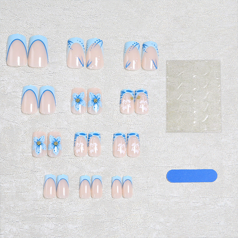 Exquisite Art Nails with Creative Flower Designs Bowlift