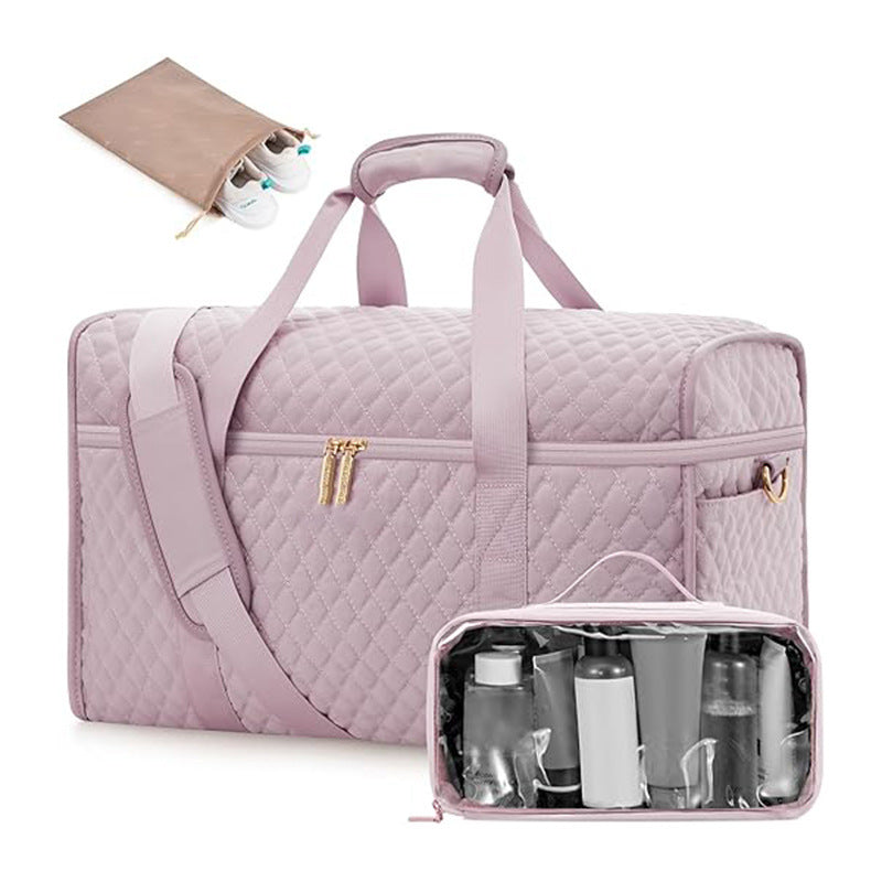 Elegant cosmetic storage bag with removable organizer Bowlift
