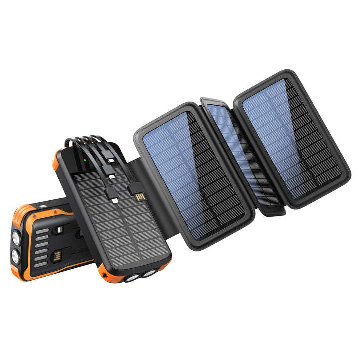 Solar Powerbank with Wireless Charging Function By Bowlift